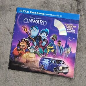 Disney Pixar Onward Read-Along Storybook and CD Includes Character Voices